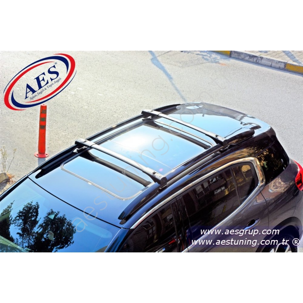 citroen c5 aircross ara bar wing bar edge crossbar orjinal oem aksesuar ithal fiyati taksit secenekleri