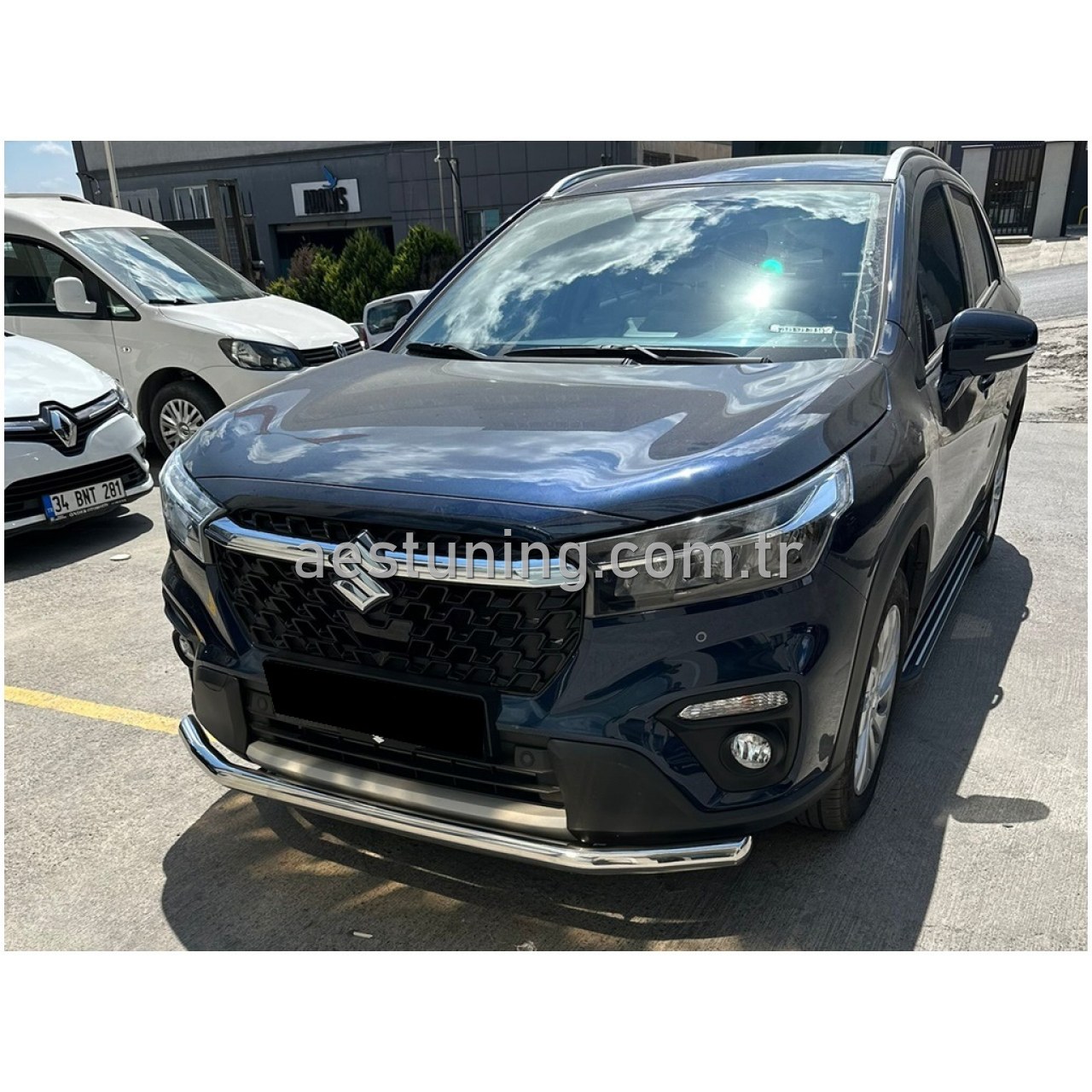SUZUKİ S-CROSS ÖN KORUMA TAMPON ALTI PASLANMAZ KROM BORU 2025