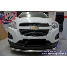 CHEVROLET TRAX ÖN TAMPON KORUMA KROM PASLANMAZ