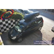DACİA LODGY PORT BAGAJ THULE MOTİON 800 SİYAH ARACA ÖZEL TAŞIYICI SİSTEM HARİÇ