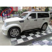 DODGE NİTRO KAUÇUK KROM YAN BASAMAK