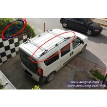 FİAT DOBLO PORT BAGAJ TAVAN ÇITASI RAYI GRİ