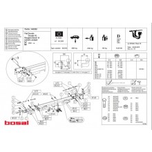 FİAT DUCATO ÇEKİ DEMİRİ ORJİNAL E BELGELİ TUV ONAYLI İTHAL