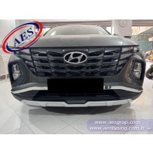 HYUNDAİ TUCSON ÖN KORUMA DİFÜZÖR ORJİNAL OEM AKSESUAR İTHAL 2021 - 2024