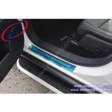 JEEP COMPASS SUPER CHARGED KAPI EŞİĞİ İTHAL KROM LAZER YAZILI
