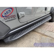 JEEP WRANGLER RUBİCON BASAMAK ORJİNAL OEM AKSESUAR SİYAH ALÜMİNYUM 2017 - 2025