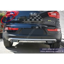 KİA SPORTAGE R YENİ ÇİFT EKZOS ÇIKIŞLI MODEL DİFİZÖR ARKA TAMPON ALTI İTHAL ÜRÜN