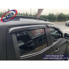 MERCEDES X CLASS CAM RÜZGARLIĞI ORJİNAL OEM AKSESUAR İTHAL 4 PARÇA