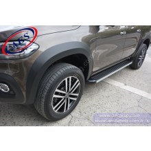 MERCEDES X CLASS DODİK TAKIMI ÇAMURLUK KAPLAMASI PLASTİK 4 PARÇA