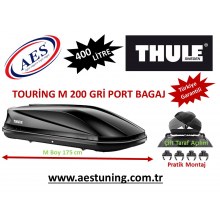 OPEL CROSSLAND THULE TOURİNG M 200 PORT BAGAJ SİYAH 400 LİTRE TAŞIYICI SİSTEM HARİÇ
