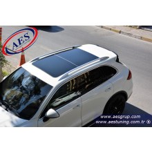 PORSCHE CAYENNE TAVAN ÇITASI ORJİNAL OEM AKSESUAR İTHAL KROM 2010 - 2017
