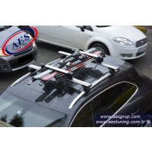PORSCHE MACAN THULE SNOWPACK 7324 KAYAK TAŞIYICI & SNOWBOARD TAŞIYICI İÇ GENİŞLİK 50 CM