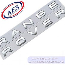 RANGE ROVER YAZI STİCER LOGO HARFLER KOMPLE YAZI ORJİNAL OEM AKSESUAR İTHAL SİLVER