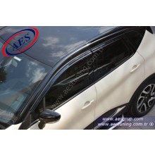 RENAULT CAPTUR CAM RÜZGARLIĞI ORJİNAL OEM AKSESUAR İTHAL 4 PARÇA