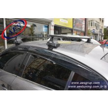 RENAULT FLUENCE THULE RAPİD SYSTEM 754 + KARE ÇELİK BAR + KİT