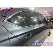 SKODA OKTAVİA A8 SEDAN CAM ÇERÇEVESİ KROMU 12 PARÇA 2020 -