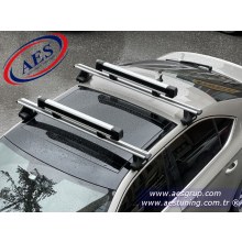 SKODA SUPER B THULE SNOWPACK 7326 KAYAK TAŞIYICI & SNOWBOARD TAŞIYICI İÇ GENİŞLİK 75 CM