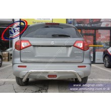 SUZUKİ VİTARA ARKA KORUMA PASLANMAZ KROM
