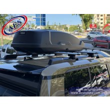 TOYOTA LAND CRUİSER THULE FORCE XT M PORT BAGAJ MAT SİYAH 400 LİTRE 2021 - 2025