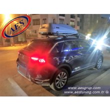 VOLKSWAGEN T-ROC PORT BAGAJ THULE TOURİNG M 200 GRİ 400 LİTRE TAŞIYICI SİSTEM HARİÇ