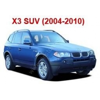 BMW X3 BAGAJ HAVUZU PASPASI OEM AKSESUAR '' 2004 - 2010 ARASI ''